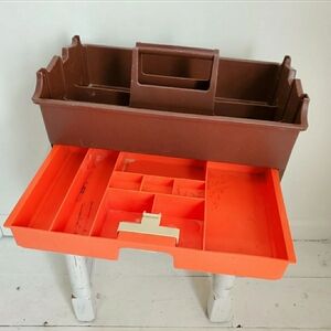 1981 Vintage Plano Tool Organizer Hardware Carrier Toolbox